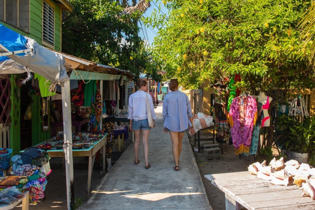 placencia sidewalk arts festival belize